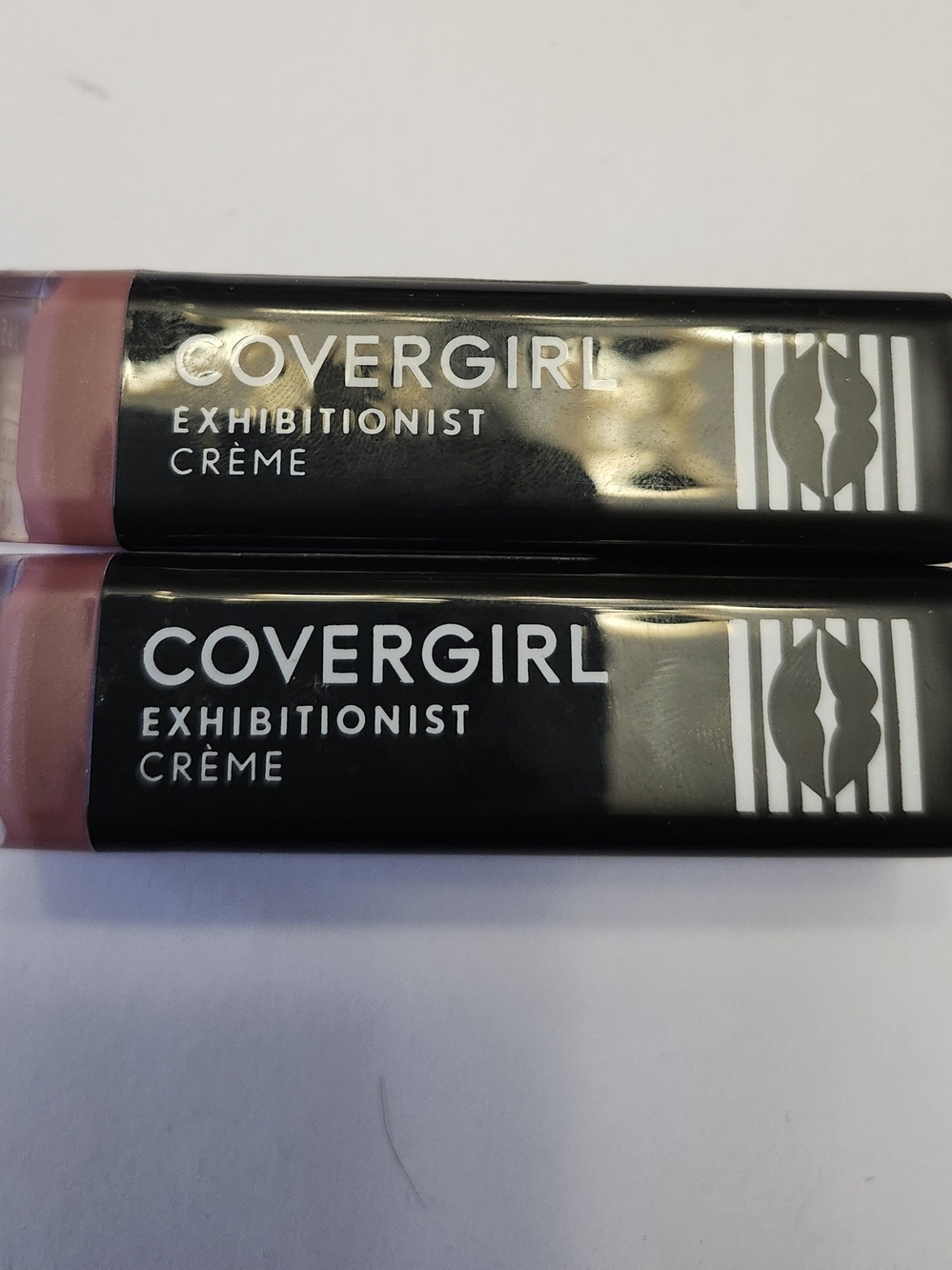 COVERGIRL Exhibitionist Crème Lipstick - 265 Romance Mauve Set Of 2 New